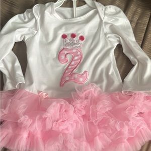 Size 2t girls birthday dress